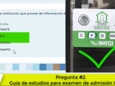 Pregunta #2. Guía de estudios para el examen de admisión UNADM